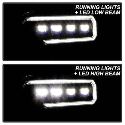 Spyder 16-20 Toyota Tacoma LED Model Only High-Power LED Headlights - Black PRO-YD-TT16LEDAP-BK SPYDER