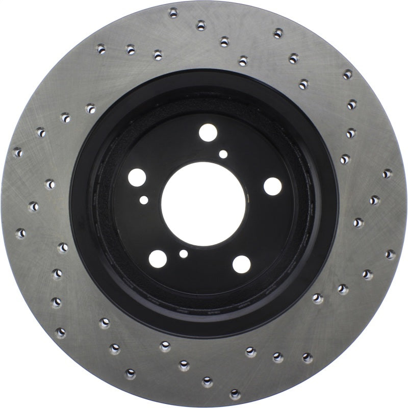 StopTech 15-19 Honda Pilot Cryo Drilled Sport Front Right Rotor Stoptech