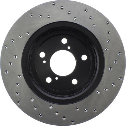 StopTech 15-19 Honda Pilot Cryo Drilled Sport Front Right Rotor Stoptech