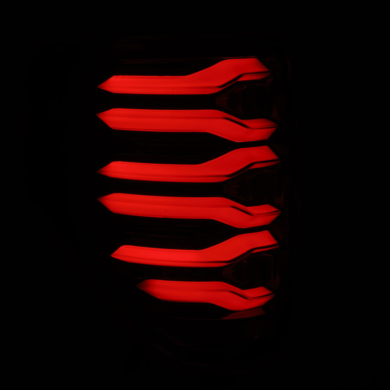 AlphaRex 09-14 Ford F150 LUXX LED Tailights - AlphaBlack Housing