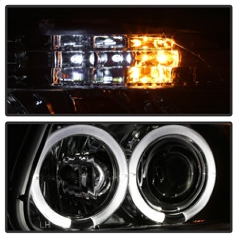 Spyder Ford Explorer 95-01 1PC Projector Headlights LED Halo Chrm PRO-YD-FEXP95-HL-1PC-C SPYDER