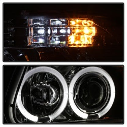 Spyder Ford Explorer 95-01 1PC Projector Headlights LED Halo Chrm PRO-YD-FEXP95-HL-1PC-C SPYDER