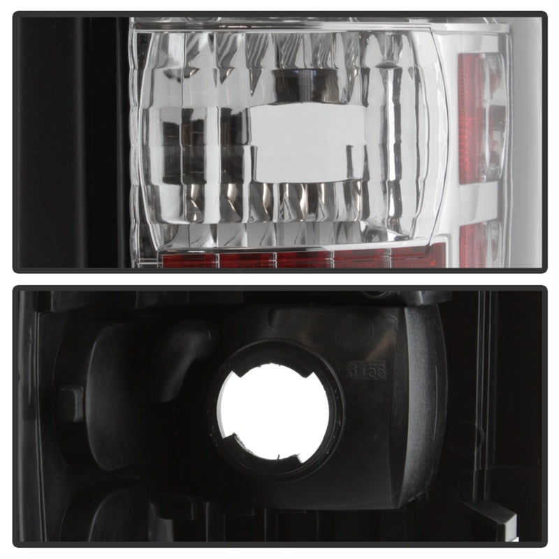 Xtune Dodge Ram 1500/2500/3500 94-01 Euro Style Tail Lights Chrome ALT-ON-DRAM94-C SPYDER