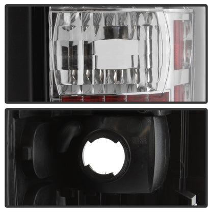 Xtune Dodge Ram 1500/2500/3500 94-01 Euro Style Tail Lights Chrome ALT-ON-DRAM94-C SPYDER