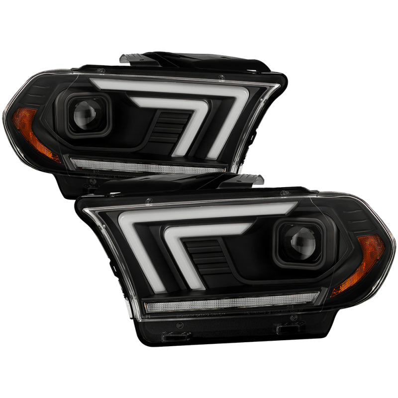 Spyder Dodge Durango 11-13 Halogen Model Only Projector Headlights - Black PRO-YD-DDU11SI-BK SPYDER