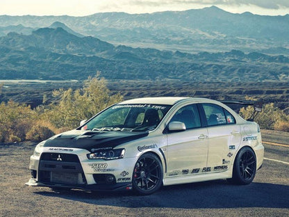 Spyder Mitsubishi Lancer/EVO-10 08-14 Projector Halogen Model- LED Halo DRL Blk PRO-YD-ML08-DRL-BK SPYDER