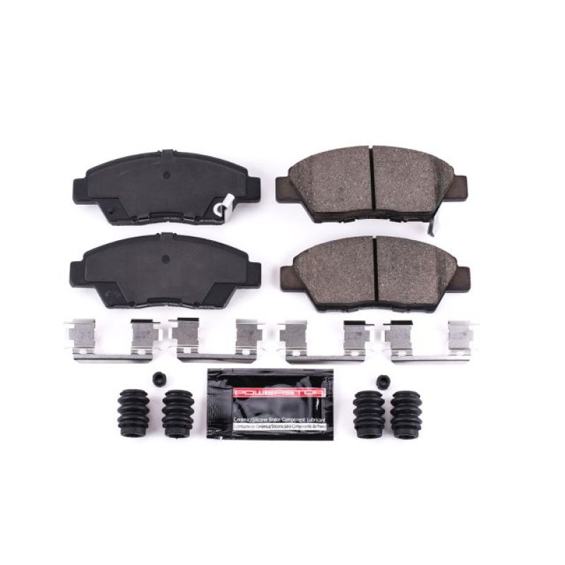 Power Stop 11-15 Honda CR-Z Front Z23 Evolution Sport Brake Pads w/Hardware PowerStop