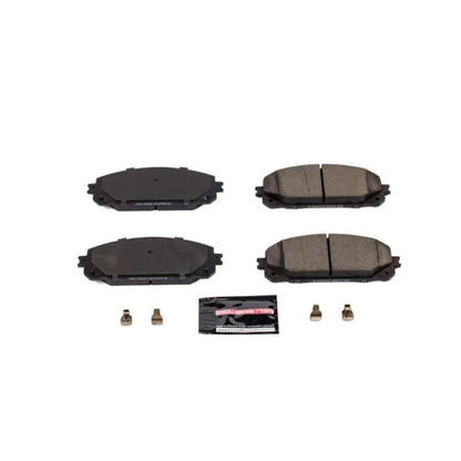 Power Stop 14-19 Jeep Cherokee Front Z23 Evolution Sport Brake Pads w/Hardware PowerStop