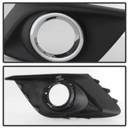 Spyder Mazda 3 2014+ OEM Fog Light w/Switch- Clear FL-MM32014-C SPYDER