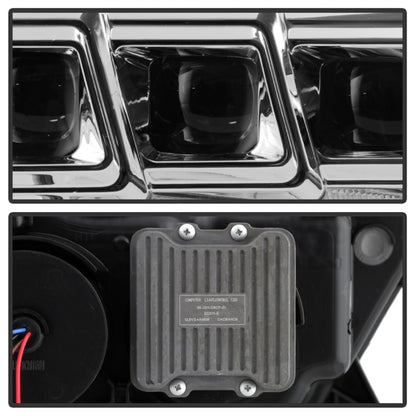 Spyder 16-20 Toyota Tacoma Halogen Model Only High-Power LED Headlights - Chrome PRO-YD-TT16HALAP-C SPYDER
