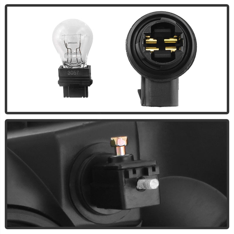 xTune Dodge Grand Caravan 08-10 Passenger Side Headlight -OEM Right HD-JH-DGC08-OE-R SPYDER