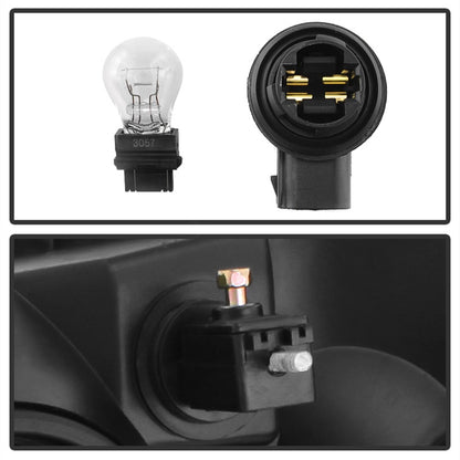 xTune Dodge Grand Caravan 08-10 Passenger Side Headlight -OEM Right HD-JH-DGC08-OE-R SPYDER