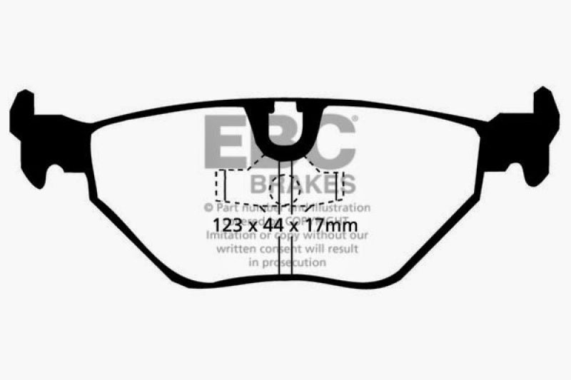 EBC GreenStuff Rear Brake Pads - DP2690