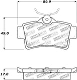 StopTech Street Disc Brake Pads - 305.06650