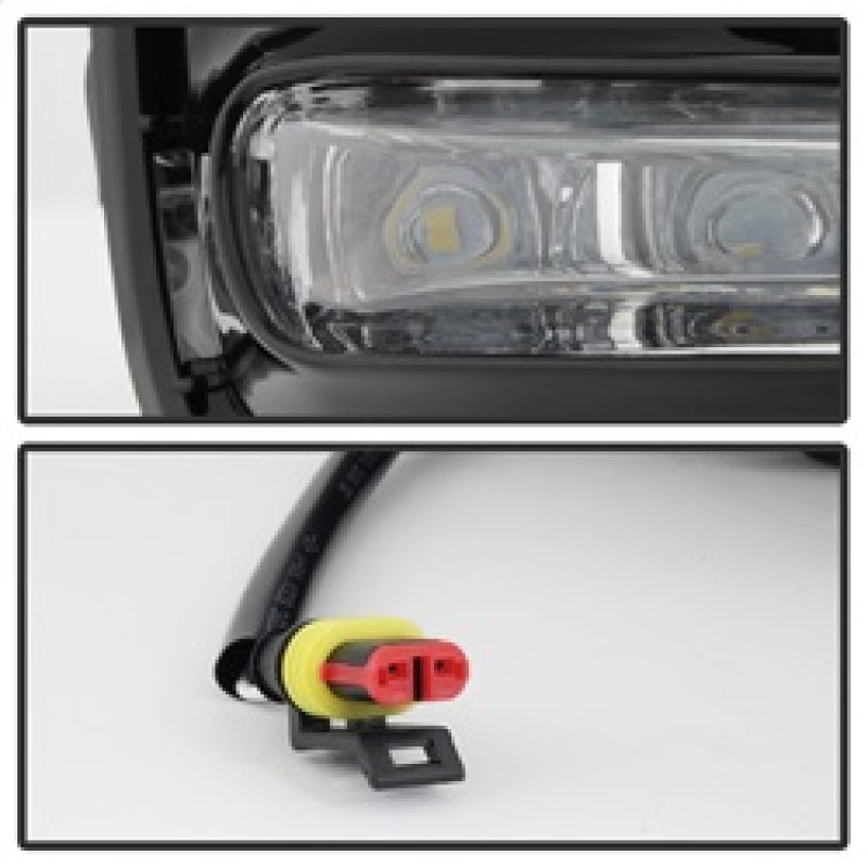 Spyder 2017+ Toyota Corolla OEM LED Fog Lights w/Switch - Clear (FL-TCO17-LED-C) SPYDER