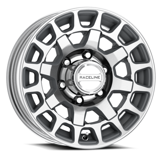 Raceline 873Mc Backcountry Trailer 16x6in / 8x6.5 BP / 0mm Offset / 4.9mm Bore - Machined