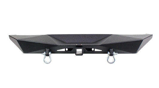 Fishbone Offroad 07-18 Jeep Wrangler Rubicon Steel Rear/Front Bumper W/Stinger - Blk Txtrd Pwdercoat Fishbone Offroad