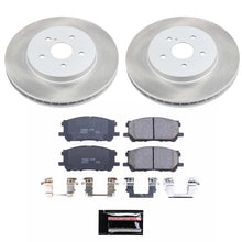 Load image into Gallery viewer, Power Stop 06-07 Toyota Highlander Front Semi-Coated Rotor Kit