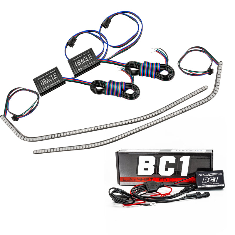 Oracle 16-21 Chevy Camaro Surface Mount DRL Modules - ColorSHIFT w/ BC1 Controller