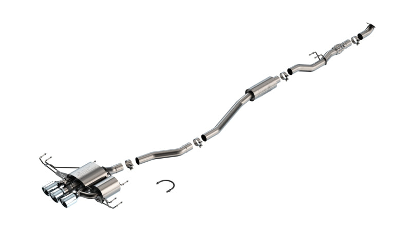 Borla 2023 Honda Civic Type R MT ATAK Catback Exhaust w/ 4in Tips Borla