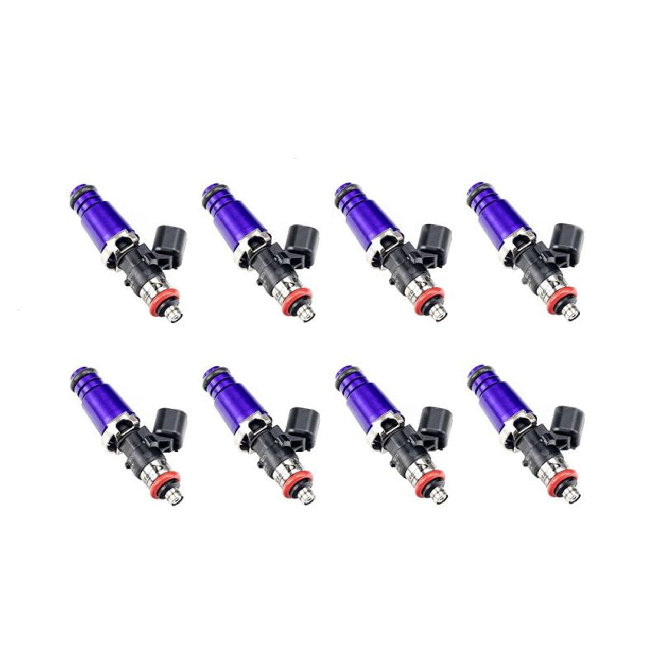 Injector Dynamics 2600-XDS Injectors - 60mm Length - 14mm Top - 15mm Lower O-Ring (Set of 8) - 2600.60.14.15.8