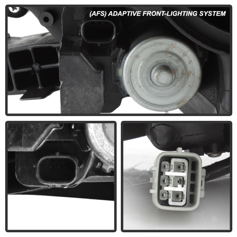 xTune 07-09 Lexus ES350 Driver Side HID/AFS Headlight - OEM Left (PRO-JH-LES07-AFS-OE-L) SPYDER
