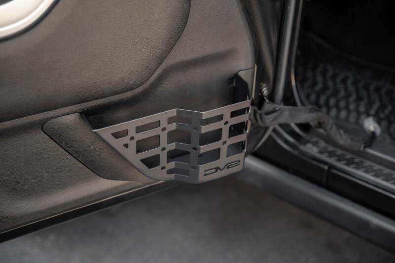 DV8 Offroad 11-18 Jeep Wrangler JK Front Door Pocket Molle Panels