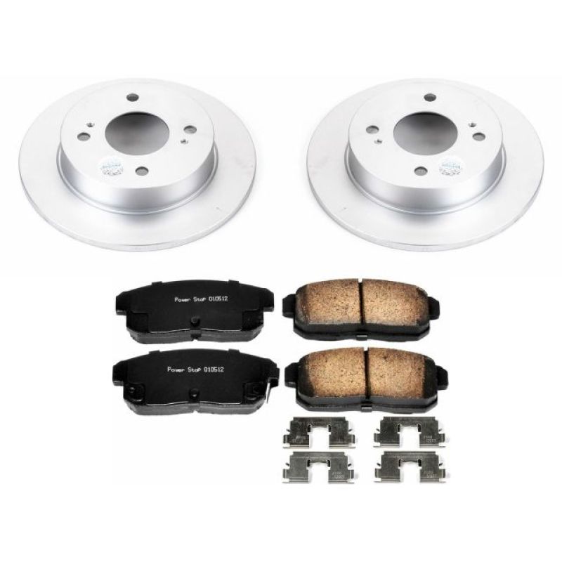 Power Stop 01-02 Infiniti G20 Rear Z17 Evolution Geomet Coated Brake Kit PowerStop