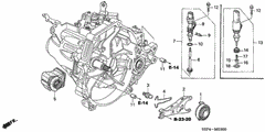 Genuine OEM Honda CIVIC INTEGRA Manual Transmission Clutch Fork Boot X1