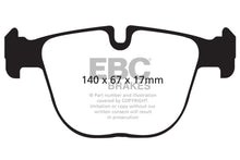 Load image into Gallery viewer, EBC BlueStuff Rear Brake Pads - DP52008NDX