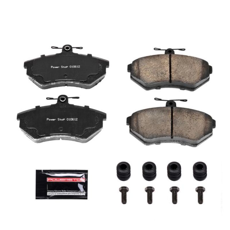 Power Stop 95-02 Volkswagen Cabrio Front Z23 Evolution Sport Brake Pads w/Hardware PowerStop