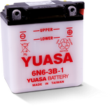 Yuasa 6N6-3B-1 Conventional 6 Volt Battery