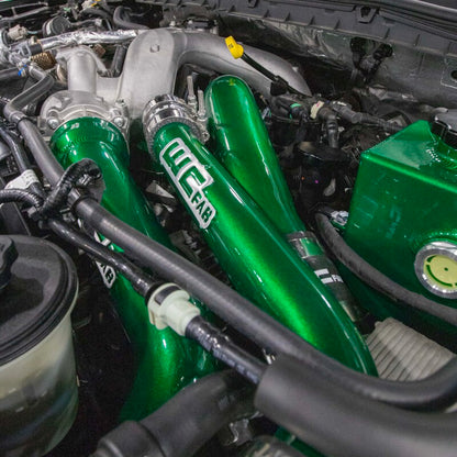 Wehrli 17-25 6.7L Power Stroke Upper Coolant Pipe Kit - Candy Teal