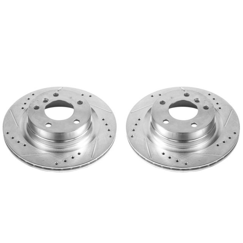Power Stop 14-16 BMW 228i Rear Evolution Drilled & Slotted Rotors - Pair PowerStop
