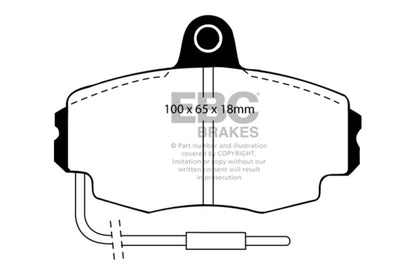 EBC GreenStuff Front Brake Pads - DP2426 EBC