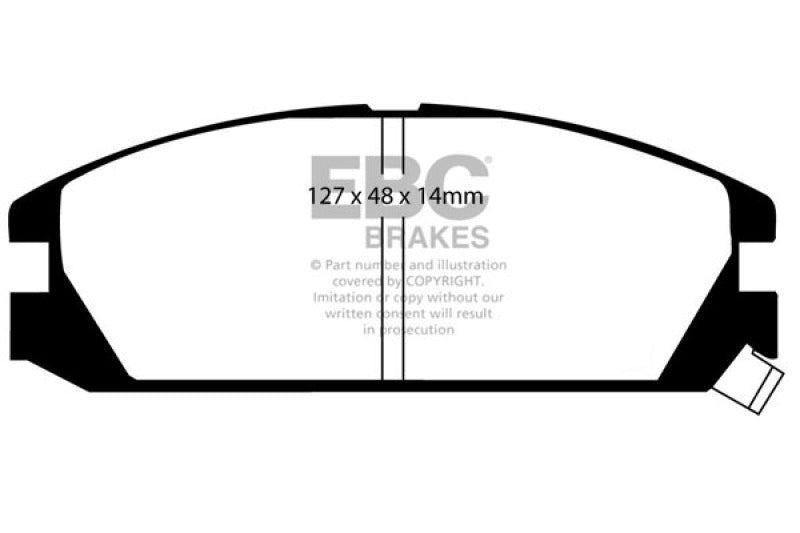 EBC RedStuff Front Brake Pads - DP3623C EBC