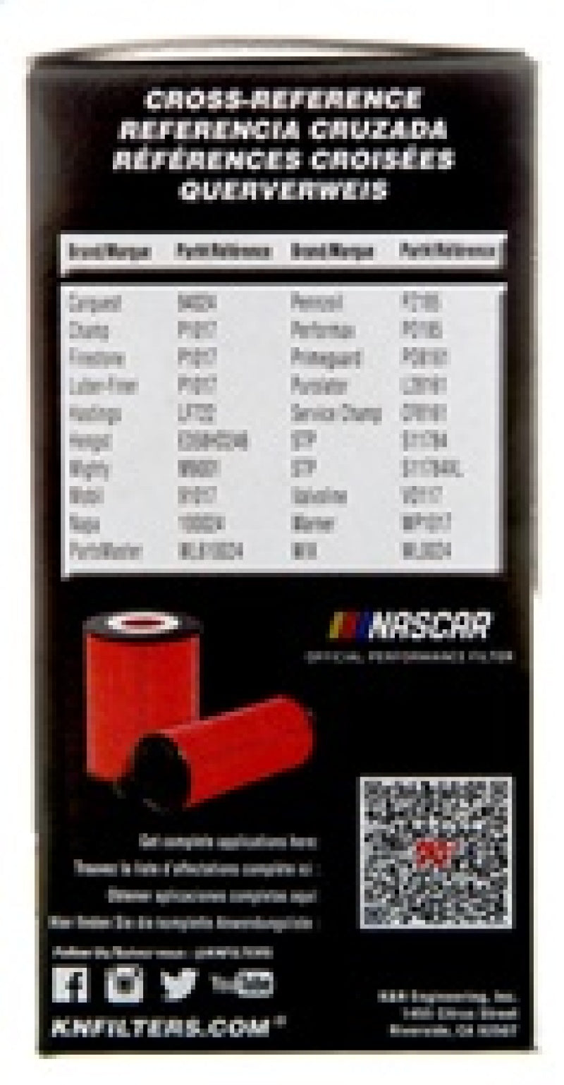 K&N Performance Oil Filter for 2019 Audi A3 2.0L K&N Engineering