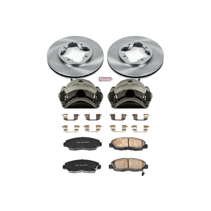 Power Stop 1997 Acura CL Front Autospecialty Brake Kit w/Calipers PowerStop
