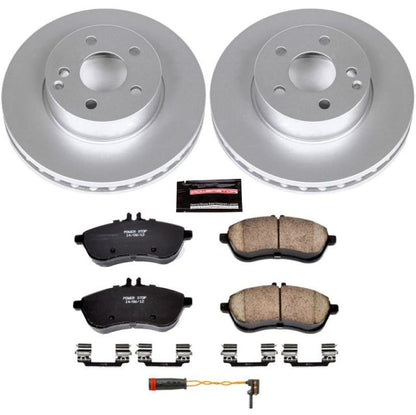 Power Stop 12-15 Mercedes-Benz C250 Front Z23 Evolution Sport Coated Brake Kit PowerStop