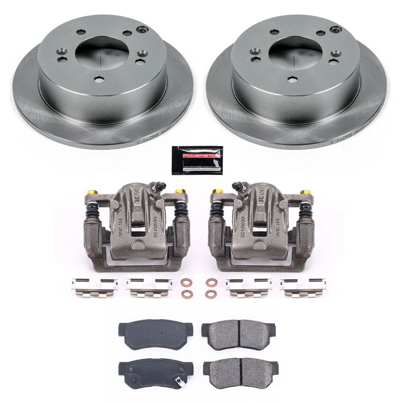 Power Stop 2001 Hyundai XG300 Rear Autospecialty Brake Kit w/Calipers PowerStop