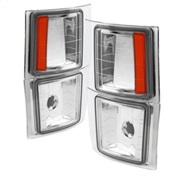Xtune Chevy Suburban 94-98 4 pcs Corner Lights Chrome CCL-JH-CCK88-E-AM SPYDER