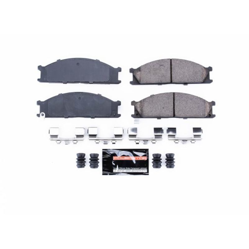 Power Stop 86-94 Nissan D21 Front Z23 Evolution Sport Brake Pads w/Hardware PowerStop