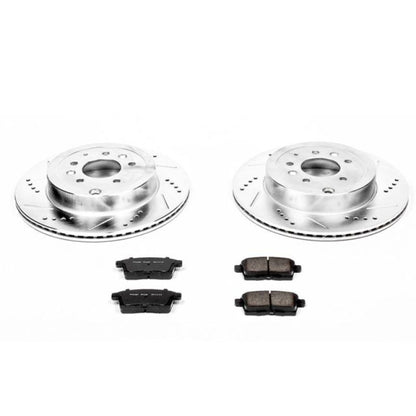 Power Stop 07-15 Mazda CX-9 Rear Z23 Evolution Sport Brake Kit PowerStop