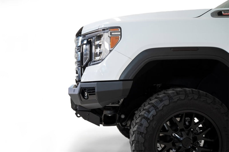 Addictive Desert Designs 20-23 GMC Sierra 2500/3500 Bomber Front Bumper - Black Addictive Desert Designs