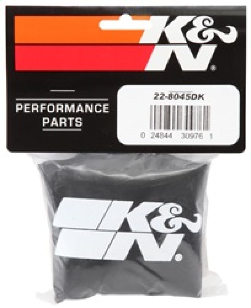 K&N 6in ID x 6inH Closed Top Black DryCharger Air Filter Wrap K&N Engineering