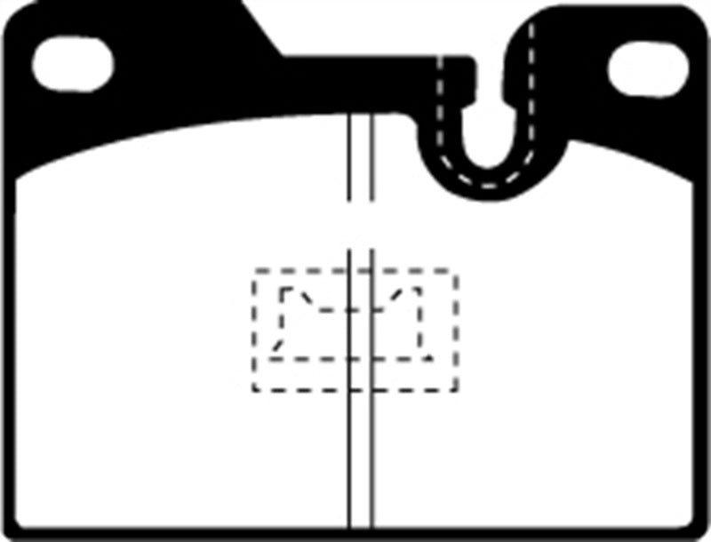 EBC GreenStuff Rear Brake Pads - DP2346 EBC