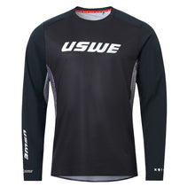 Load image into Gallery viewer, USWE Lera Off-Road Jersey Adult Black - XS