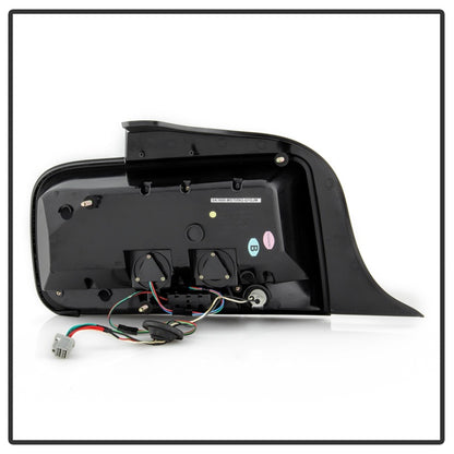Spyder 05-09 Ford Mustang (Red Light Bar) LED Tail Lights - Smoke ALT-YD-FM05V3-RBLED-SM SPYDER