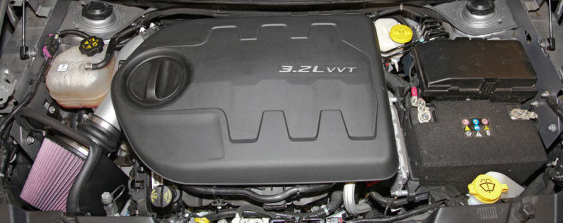 K&N 14-15 Jeep Cherokee 3.2L V6 High Flow Performance Intake Kit K&N Engineering
