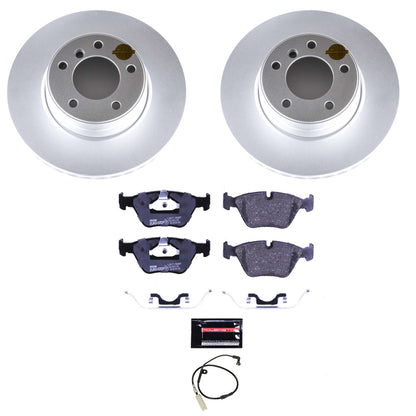 Power Stop 04-05 BMW 525i Front Euro-Stop Brake Kit PowerStop